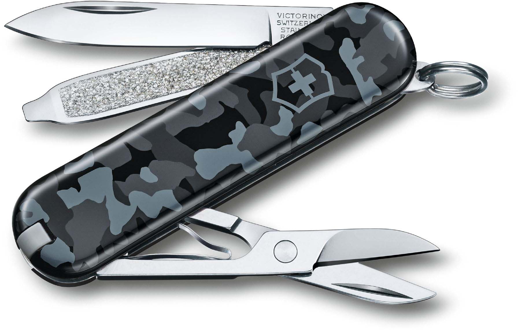Складной нож Victorinox CLASSIC SD 58мм/1сл/7функ/син.камуфляж/чехол /ножн Vx06223.942
Складной нож Victorinox CLASSIC SD 58мм/1сл/7функ/син.камуфляж/чехол /ножн Vx06223.942