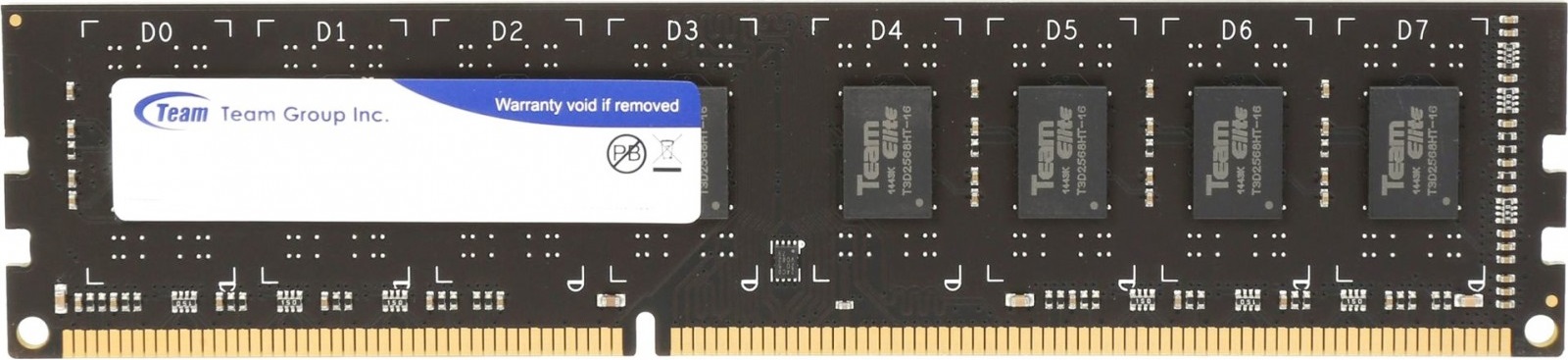 Оперативная память DDR4 8Gb 2400 MHz, Team Elite, 16-16-16, 1.2V (TED48G2400C16BK/01)
Оперативная память DDR4 8Gb 2400 MHz, Team Elite, 16-16-16, 1.2V (TED48G2400C16BK/01)