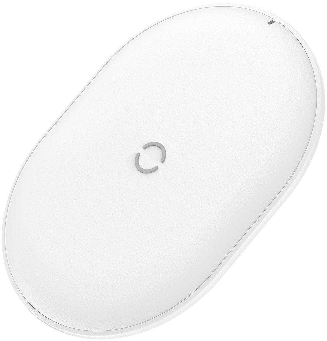 Беспроводное зарядное устройство Baseus Cobble с технологией Qi 15W MAX Белый
Беспроводное зарядное устройство Baseus Cobble с технологией Qi 15W MAX Белый