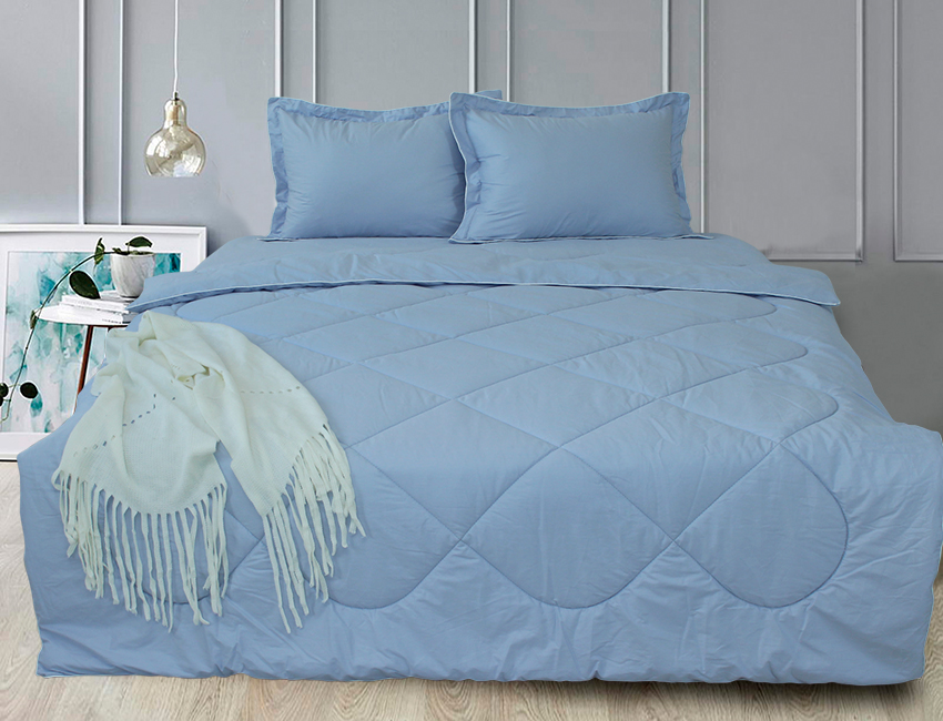 Набор Elegant ТМ TAG одеяло 1,5 сп. простынь 150х245 см наволочки 2х50х70 см сатин Light Blue
Набор Elegant ТМ TAG одеяло 1,5 сп. простынь 150х245 см наволочки 2х50х70 см сатин Light Blue