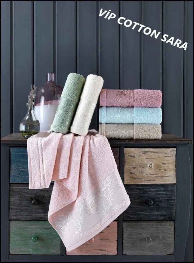 Набор полотенец для тела Cestepe Vip Cotton 70*140 см махровые банные 6шт арт.Sara
Набор полотенец для тела Cestepe Vip Cotton 70*140 см махровые банные 6шт арт.Sara