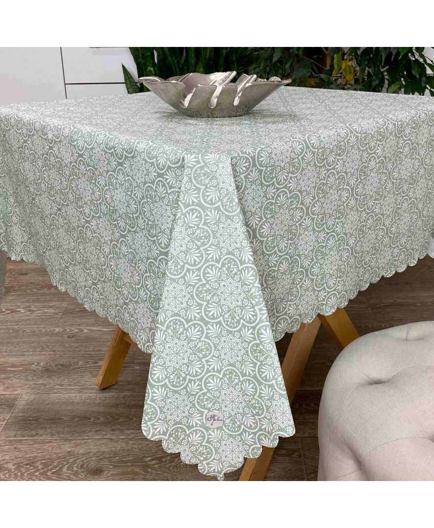 Скатерть Прованс Симфони Lace on green 180*136 см с акриловым покрытием арт.017117
Скатерть Прованс Симфони Lace on green 180*136 см с акриловым покрытием арт.017117