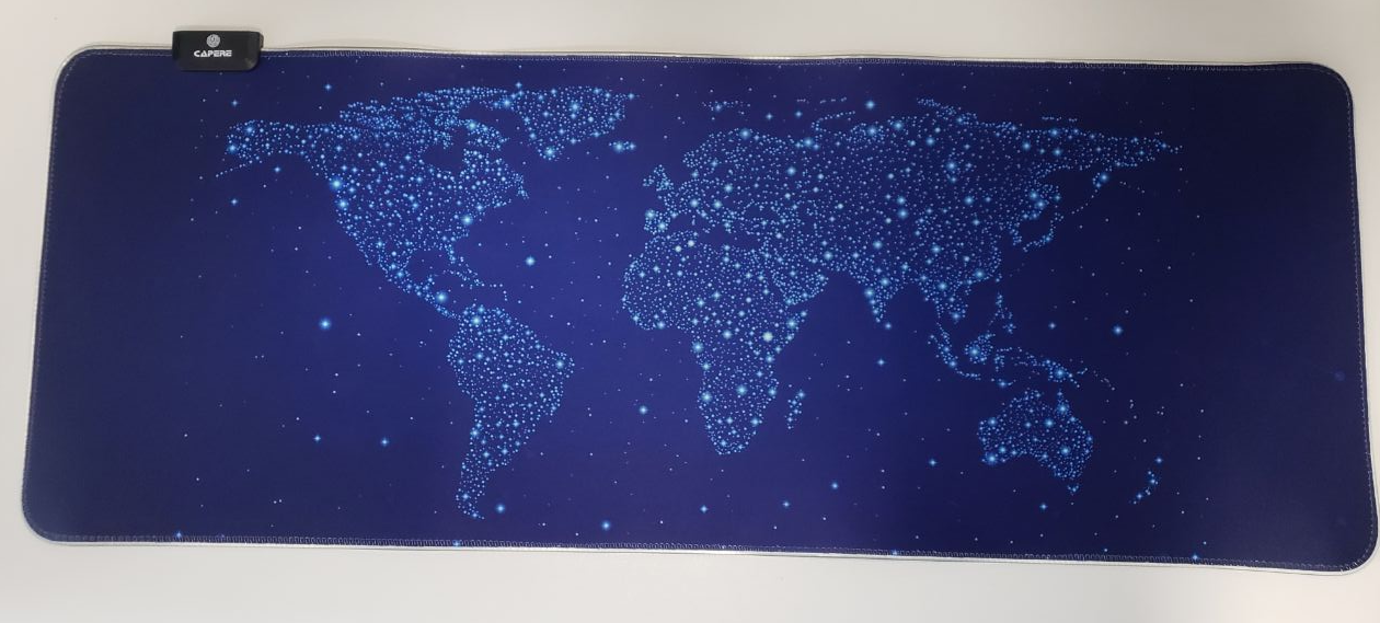 Большой игровой Коврик для мыши с подсветкой RGB Capere 800*300*4 мм Карта Мира Синий
Большой игровой Коврик для мыши с подсветкой RGB Capere 800*300*4 мм Карта Мира Синий