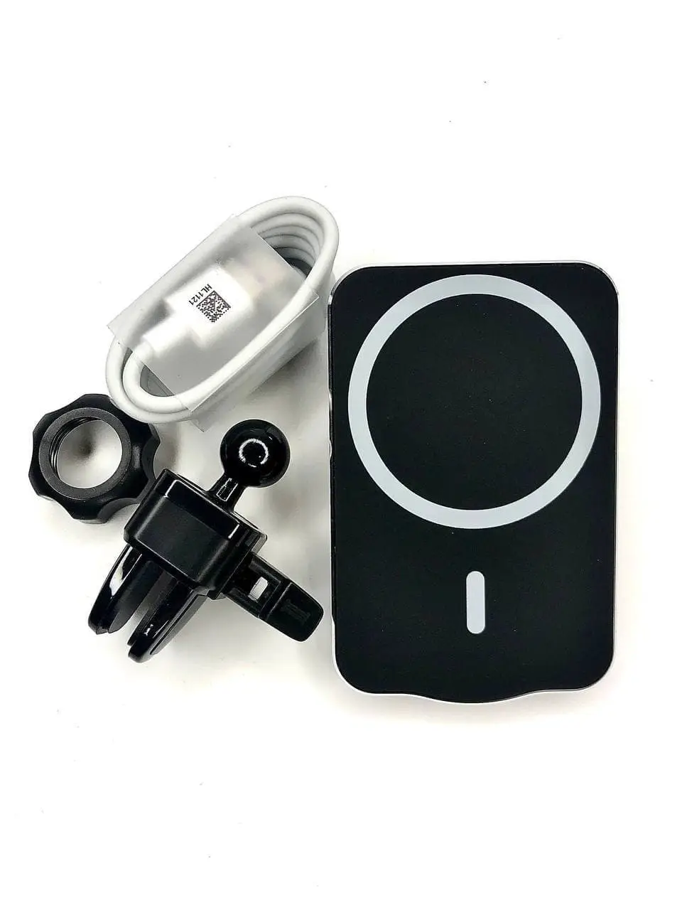 Магнитное автомобильное зарядное устройство MagSafe Magnetic Wireless Car Charger 15W - Black / Черное
Магнитное автомобильное зарядное устройство MagSafe Magnetic Wireless Car Charger 15W - Black / Черное