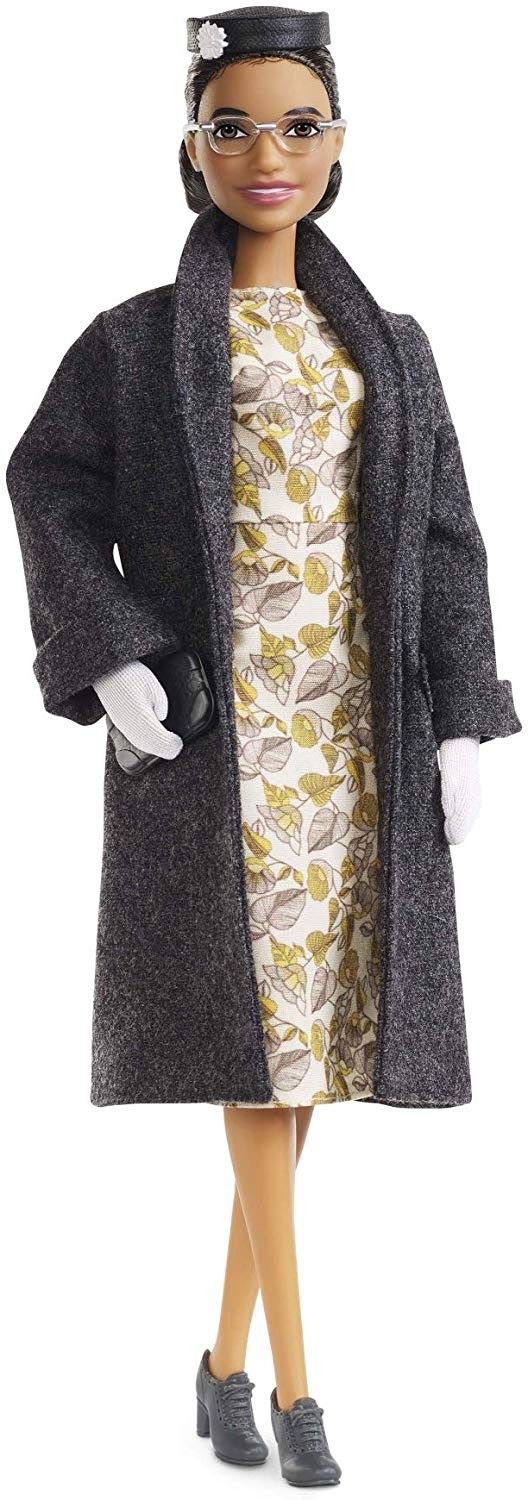 Кукла Барби Вдохновляющие женщины Роза Паркс (Barbie Inspiring Women Rosa Parks Doll)
Кукла Барби Вдохновляющие женщины Роза Паркс (Barbie Inspiring Women Rosa Parks Doll)