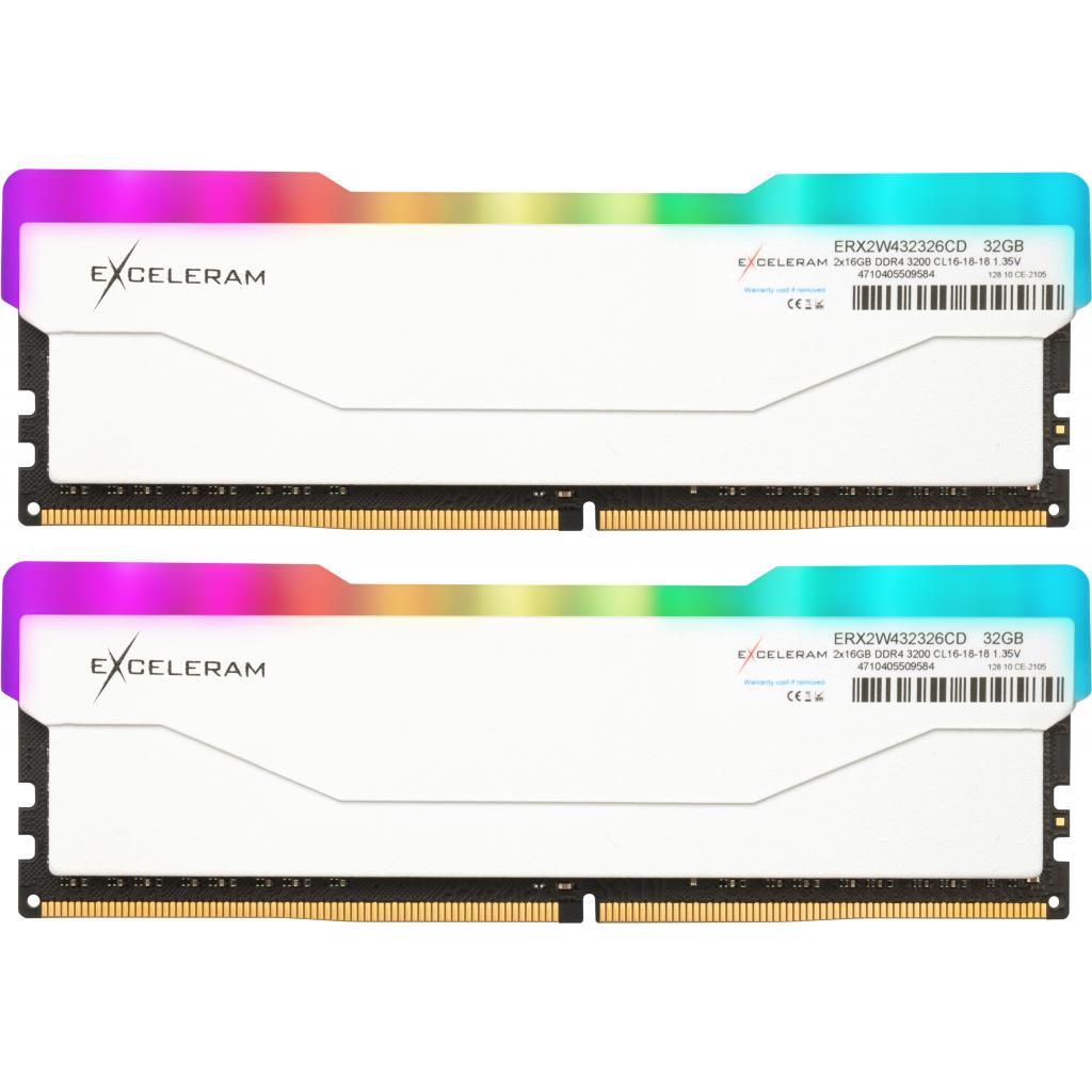 Модуль памяти для компьютера DDR4 32GB (2x16GB) 3200 MHz RGB X2 Series White eXceleram (ERX2W432326CD)
Модуль памяти для компьютера DDR4 32GB (2x16GB) 3200 MHz RGB X2 Series White eXceleram (ERX2W432326CD)