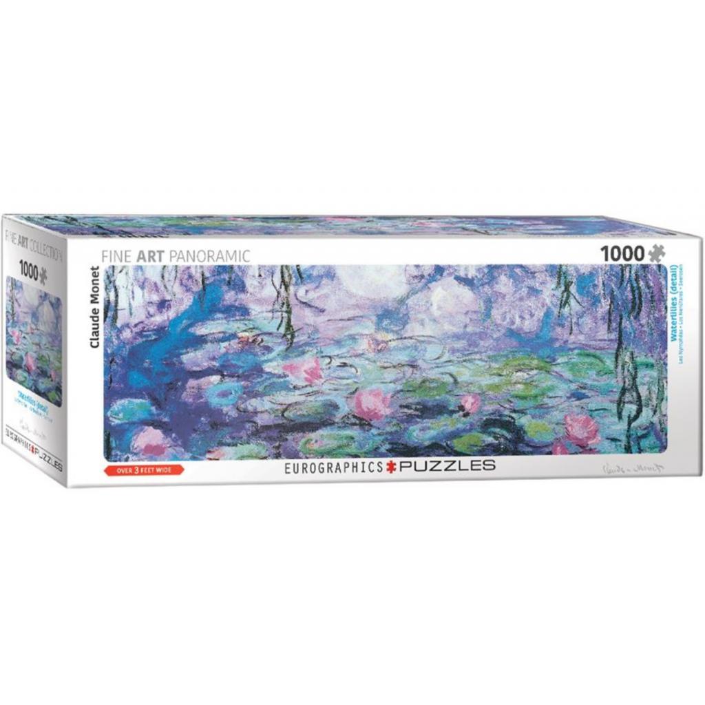 Пазл Eurographics Водяные лилии (фрагмент). Клод Моне, 1000 эл. панорамный (6010-4366)
Пазл Eurographics Водяные лилии (фрагмент). Клод Моне, 1000 эл. панорамный (6010-4366)