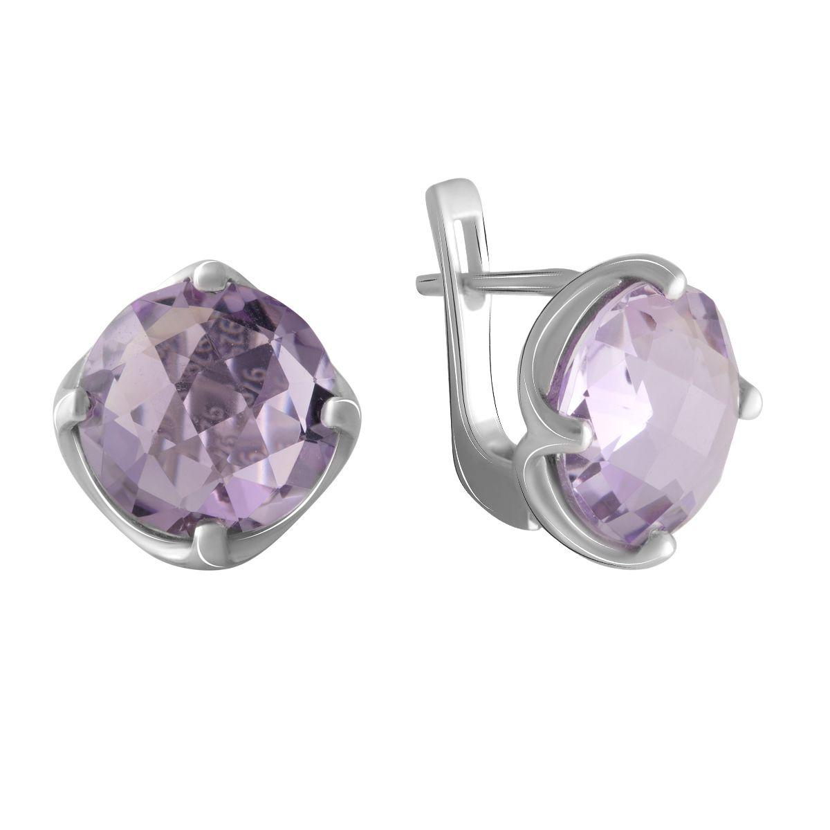 Серебряные серьги SilverAlex с натуральным аметистом 10.775ct
Серебряные серьги SilverAlex с натуральным аметистом 10.775ct
