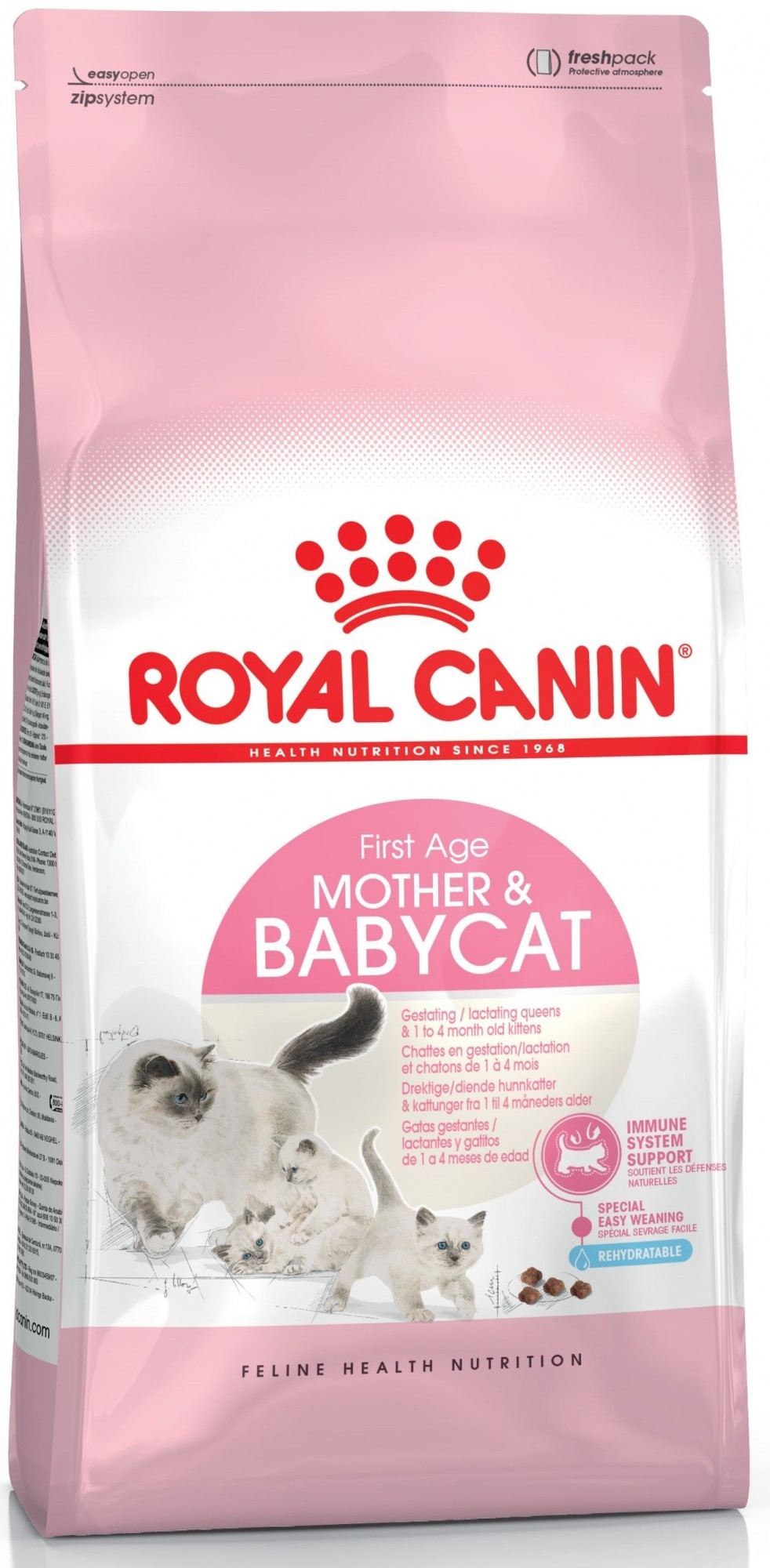 Сухой корм Royal Canin Mother & Babycat для котят до 4 месяцев 4 кг (3182550707329)
Сухой корм Royal Canin Mother & Babycat для котят до 4 месяцев 4 кг (3182550707329)