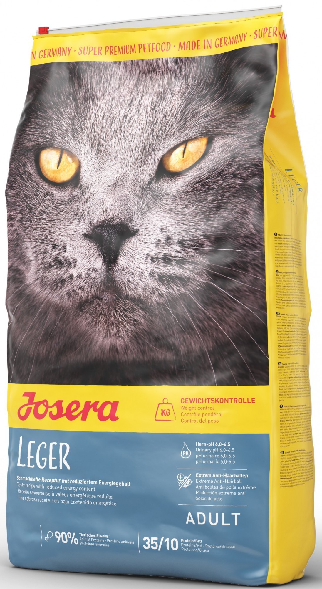 Сухой корм Josera Leger для кошек с низким уровнем активности или склонных к ожирению 10 кг
Сухой корм Josera Leger для кошек с низким уровнем активности или склонных к ожирению 10 кг