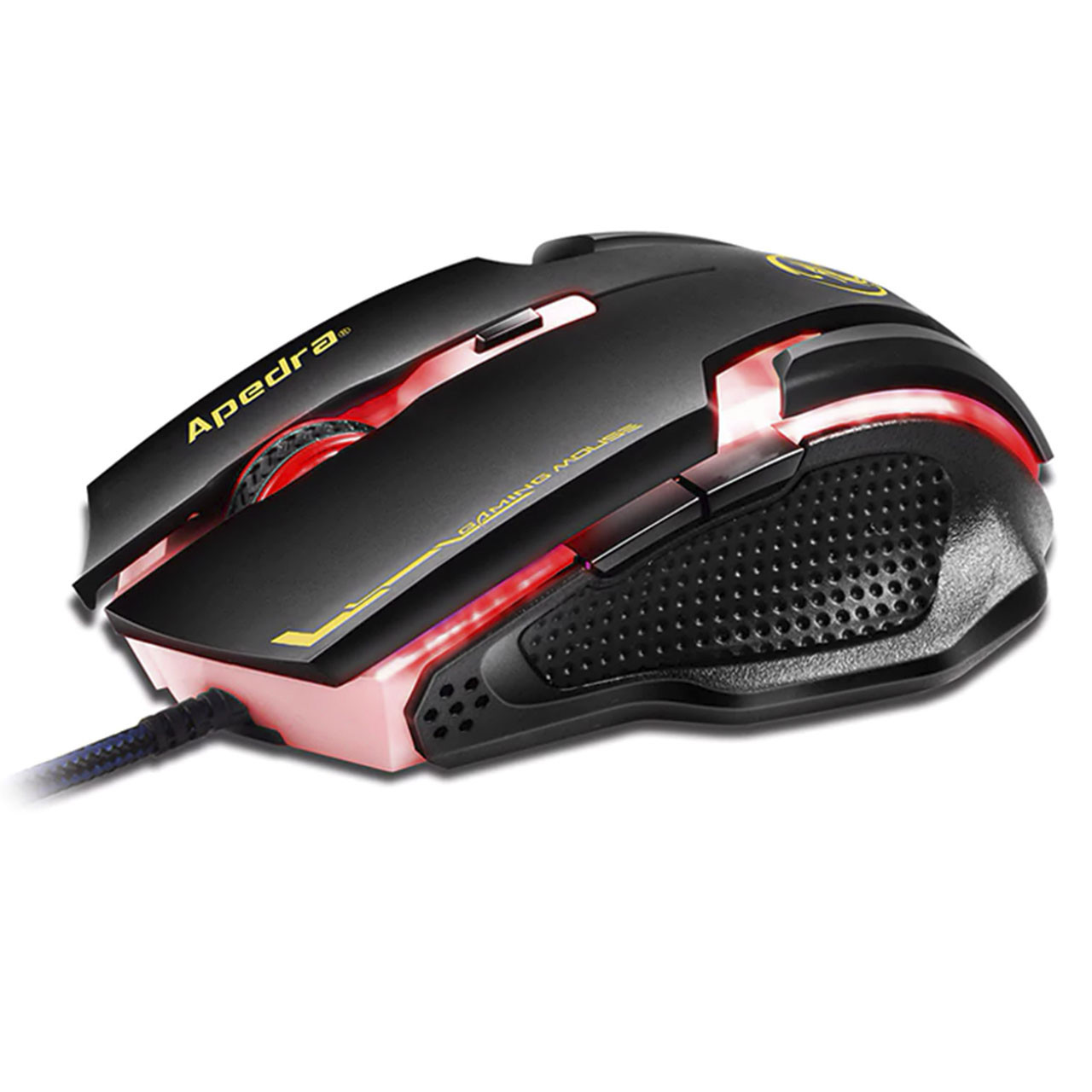 Мышь игровая Apedra A9 USB Black 6 кнопок компьютерная с подсветкой dpi 3200 проводная (SKU_3229-9335)
Мышь игровая Apedra A9 USB Black 6 кнопок компьютерная с подсветкой dpi 3200 проводная (SKU_3229-9335)