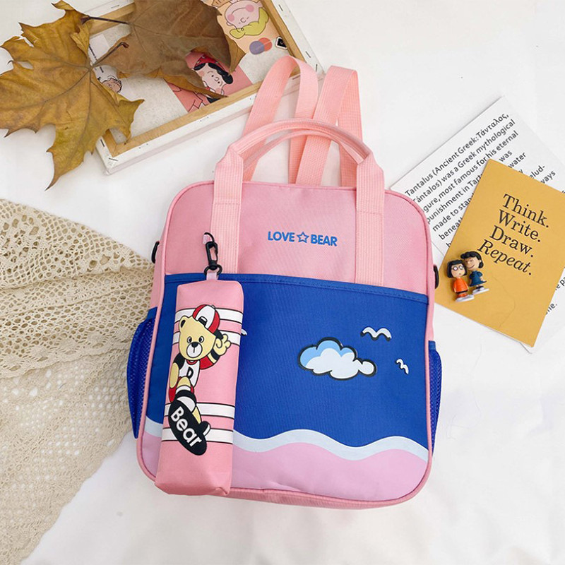 Детский сумка-рюкзак Love Bear Lesko 6327 Pink для школы сада учебников (SKU_6841-23290)
Детский сумка-рюкзак Love Bear Lesko 6327 Pink для школы сада учебников (SKU_6841-23290)