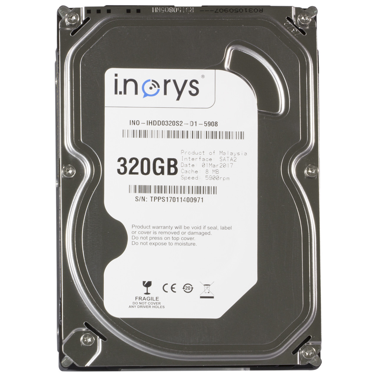 Жесткий диск 320 GB i.norys 5900 rpm 8 MB INO-IHDD0320S2-D1-5908 внутренний накопитель для компьютера (SKU_932-1993)
Жесткий диск 320 GB i.norys 5900 rpm 8 MB INO-IHDD0320S2-D1-5908 внутренний накопитель для компьютера (SKU_932-1993)