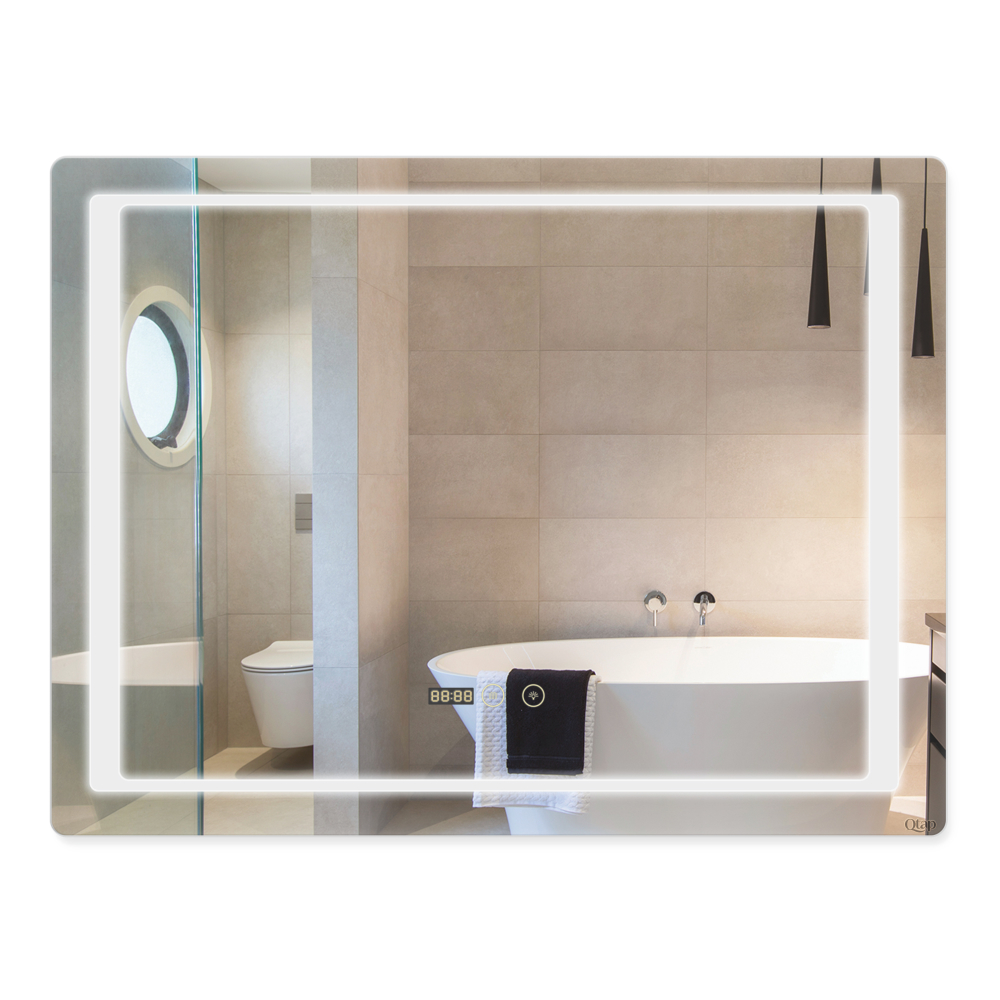 Зеркало Qtap Mideya 800х600 (DC-F902-1) с LED-подсветкой и антизапотеванием QT2078F9021W
Зеркало Qtap Mideya 800х600 (DC-F902-1) с LED-подсветкой и антизапотеванием QT2078F9021W