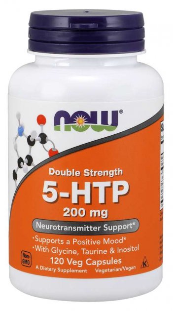 Аминокислота Now Foods 5-HTP Double Strength 200 mg Veg Capsules 120 капсул (635106)
Аминокислота Now Foods 5-HTP Double Strength 200 mg Veg Capsules 120 капсул (635106)