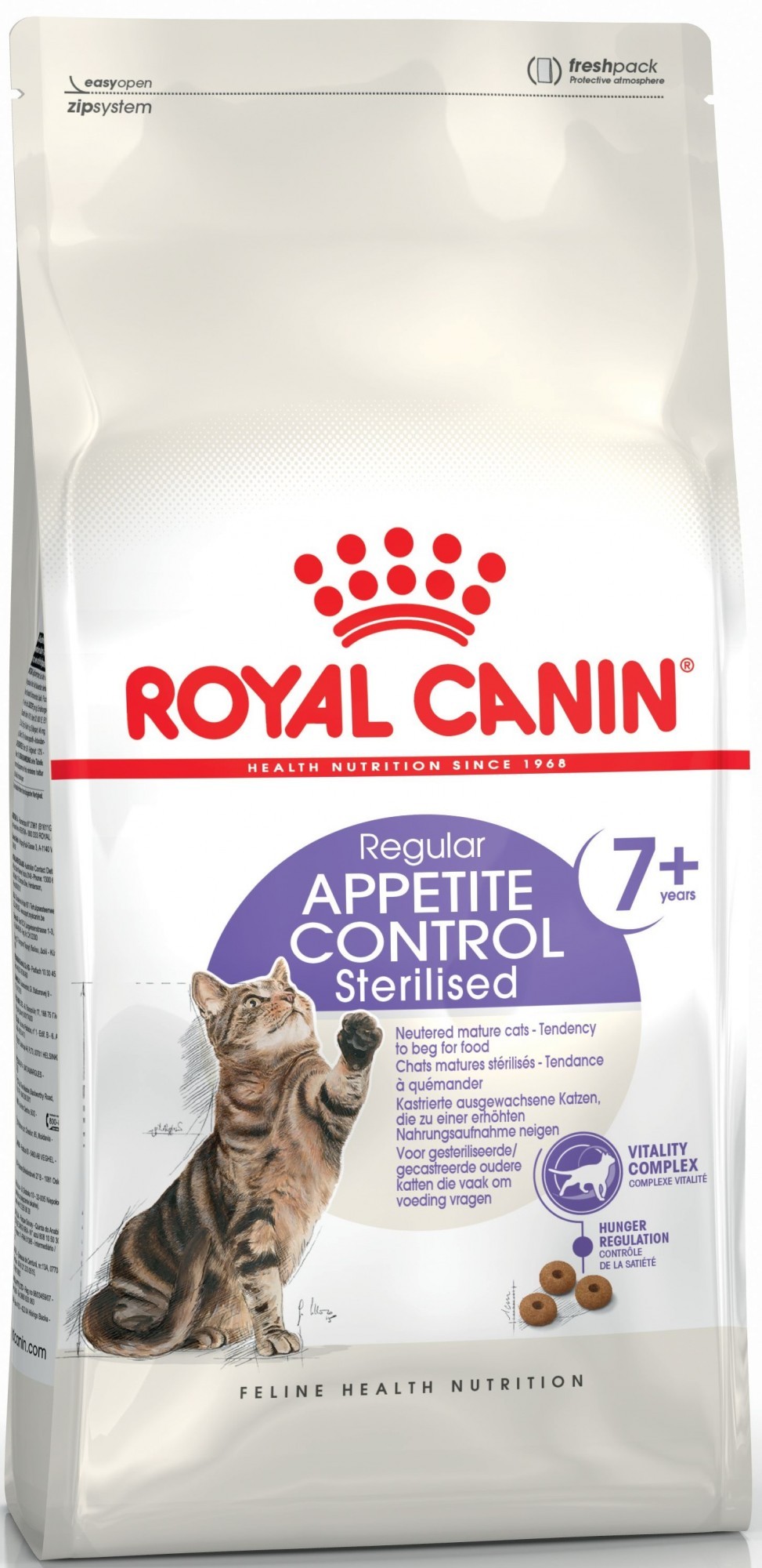 Сухой корм Royal Canin Sterilised Appetite Control 7+ для стерилизованных котов от 7 лет которые выпрашивают еду 1.5 кг (3182550805315)
Сухой корм Royal Canin Sterilised Appetite Control 7+ для стерилизованных котов от 7 лет которые выпрашивают еду 1.5 кг (3182550805315)