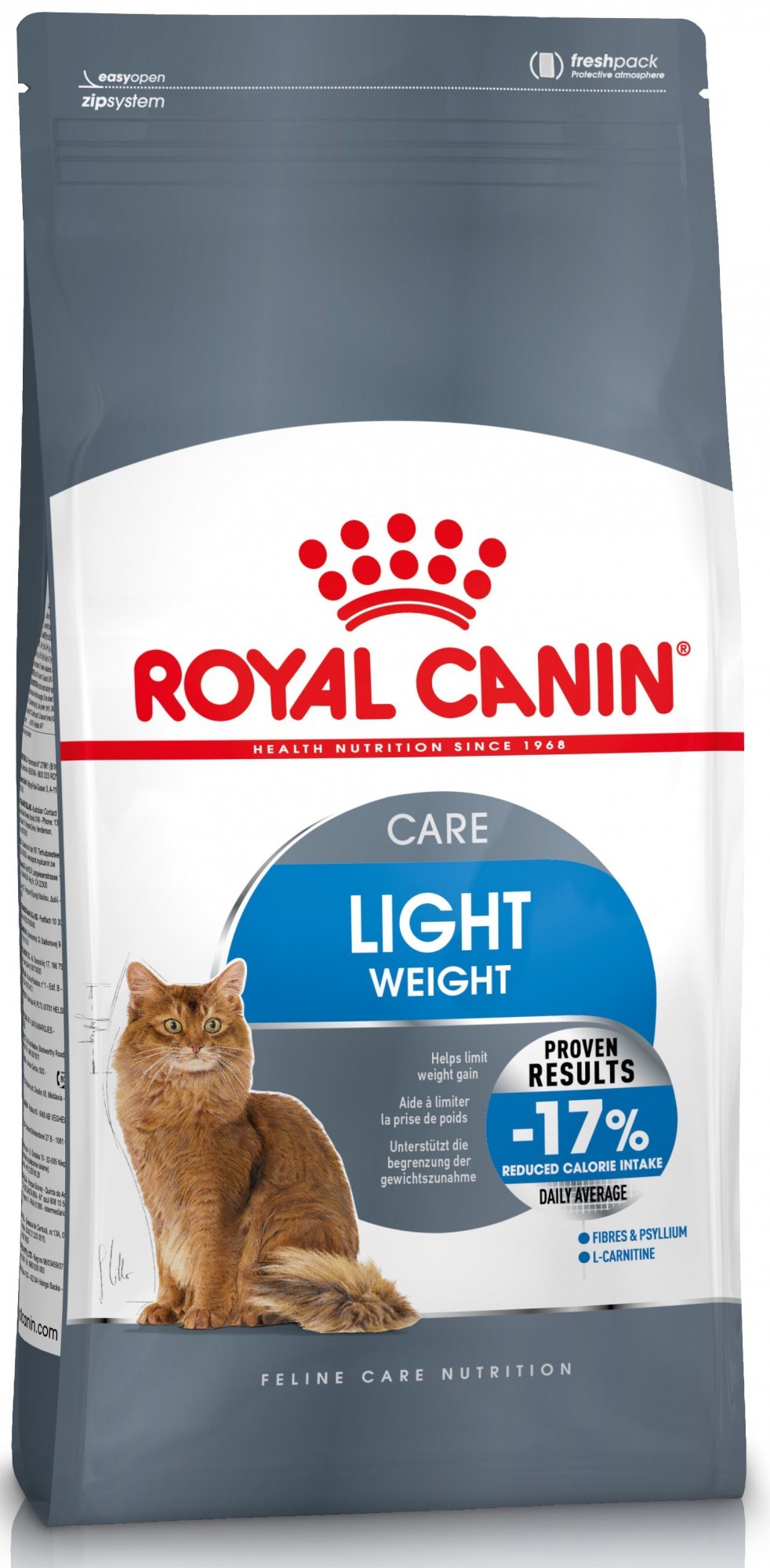 Сухой корм Royal Canin Light Weight Care для котов от 1 до 7 лет со склонностью к избыточному весу 10 кг
Сухой корм Royal Canin Light Weight Care для котов от 1 до 7 лет со склонностью к избыточному весу 10 кг