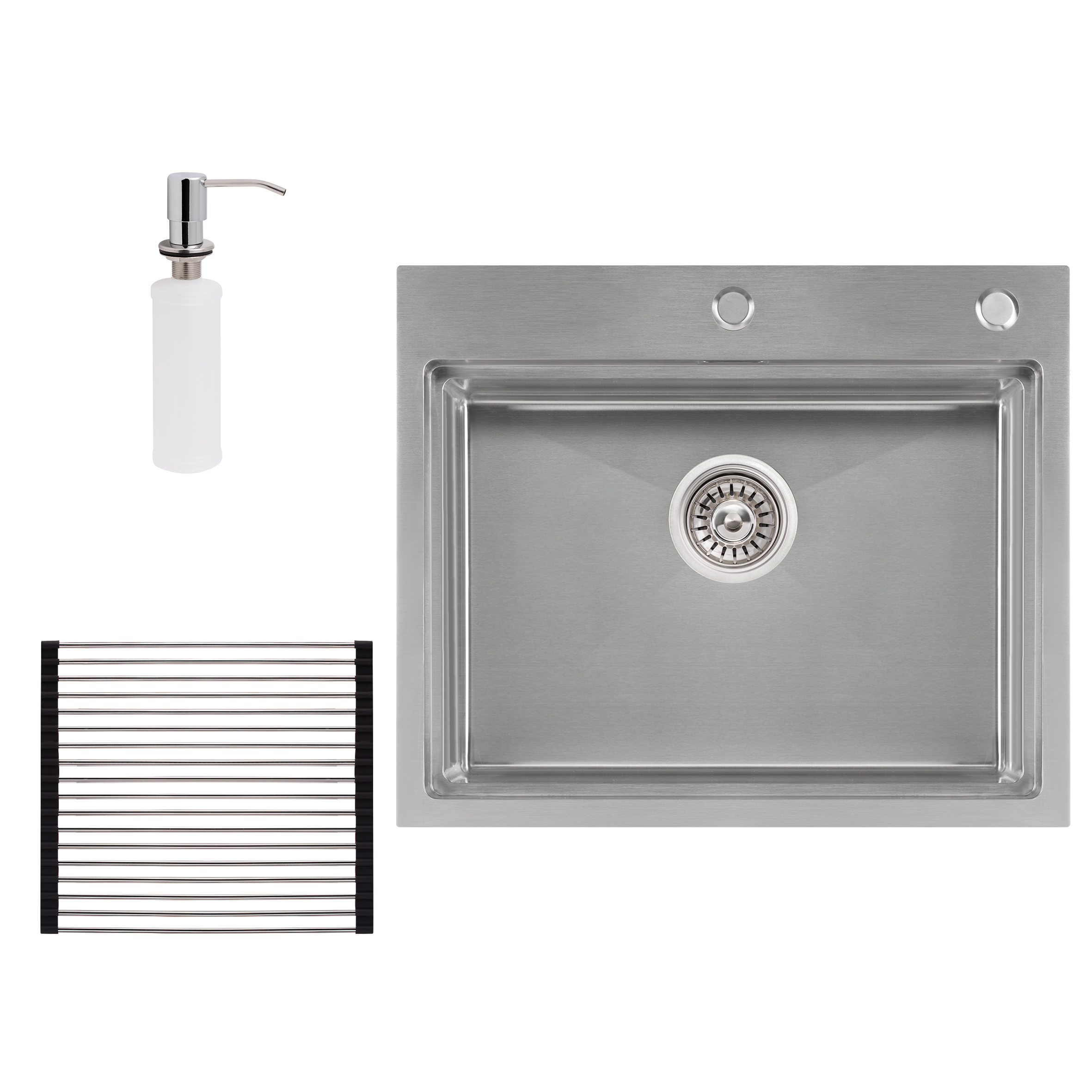Набор 3 в 1 Qtap кухонная мойка DH6050 3.0/1.2 мм Satin + сушилка + дозатор для моющего средства
Набор 3 в 1 Qtap кухонная мойка DH6050 3.0/1.2 мм Satin + сушилка + дозатор для моющего средства