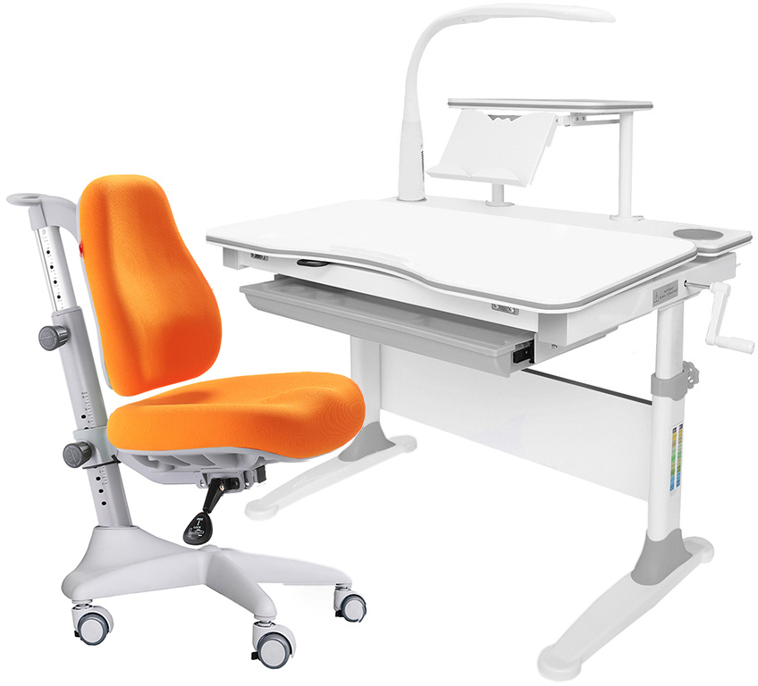 Комплект Evo-kids Evo-30 G + Y-528 KBL стол + лампа + кресло Match gray base Белый/Голубой
Комплект Evo-kids Evo-30 G + Y-528 KBL стол + лампа + кресло Match gray base Белый/Голубой