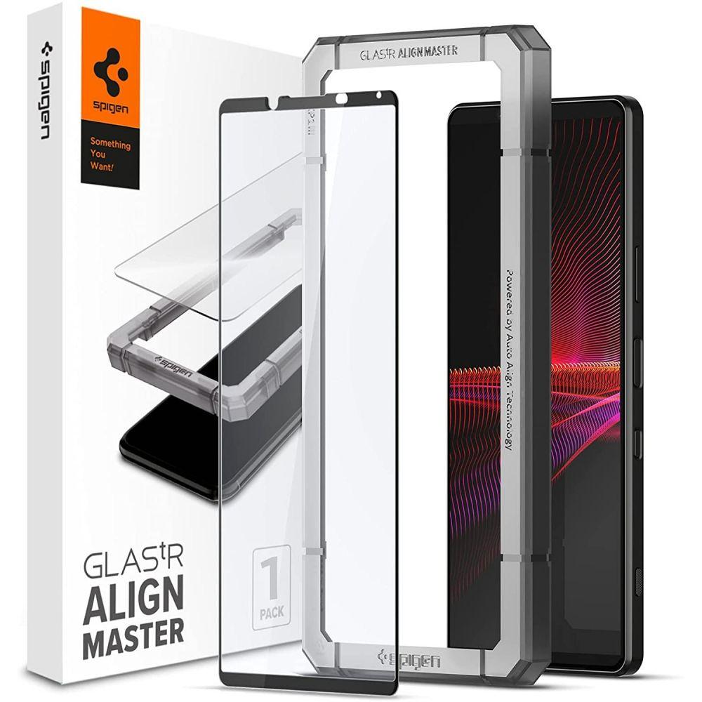 Защитное стекло Spigen Glas.tR Align Master Full Cover для Sony Xperia 1 III Black
Защитное стекло Spigen Glas.tR Align Master Full Cover для Sony Xperia 1 III Black