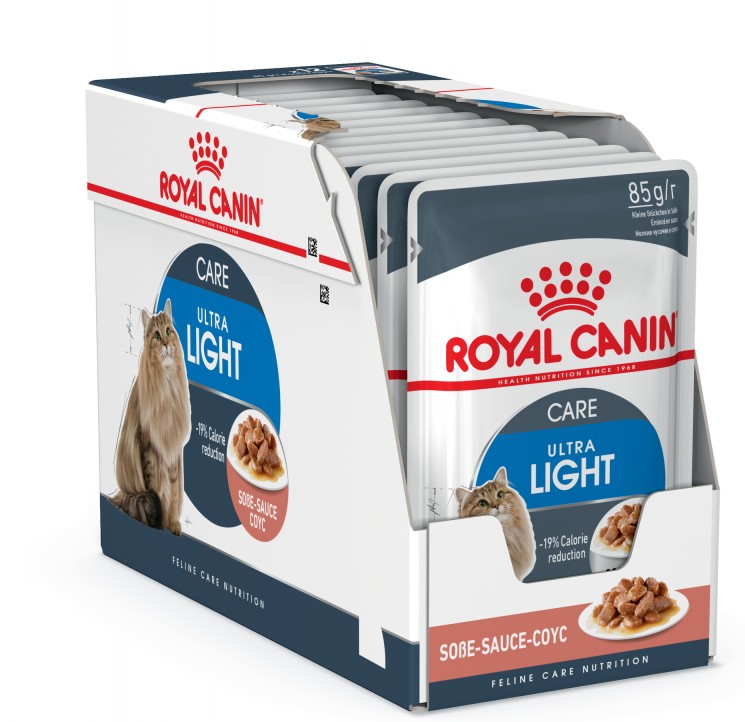 Упаковка влажного корма для котов Royal Canin Ultra Light Sauce для котов от 1 года склонных к избыточному весу 12 шт по 85 г (9003579308769)
Упаковка влажного корма для котов Royal Canin Ultra Light Sauce для котов от 1 года склонных к избыточному весу 12 шт по 85 г (9003579308769)