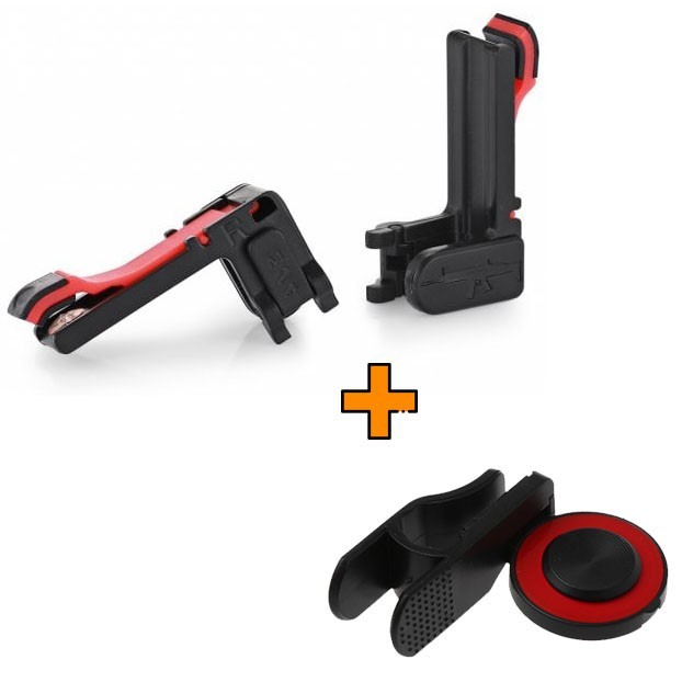 Игровые контроллеры Marpiel M24 (геймпад триггеры курки для смартфона для PUBG) + кнопка движения A12 Red
Игровые контроллеры Marpiel M24 (геймпад триггеры курки для смартфона для PUBG) + кнопка движения A12 Red