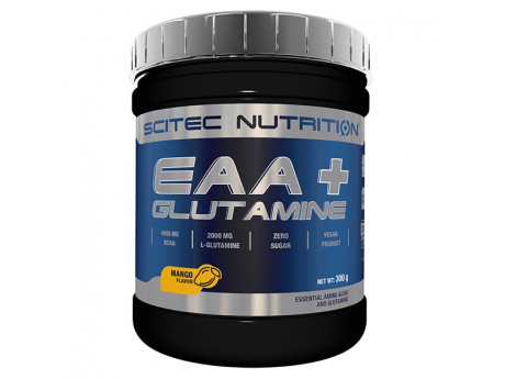 Аминокислоты Scitec Nutrition EAA + Glutamine Scitec Nutrition (300 грамм) Вкус Манго
Аминокислоты Scitec Nutrition EAA + Glutamine Scitec Nutrition (300 грамм) Вкус Манго