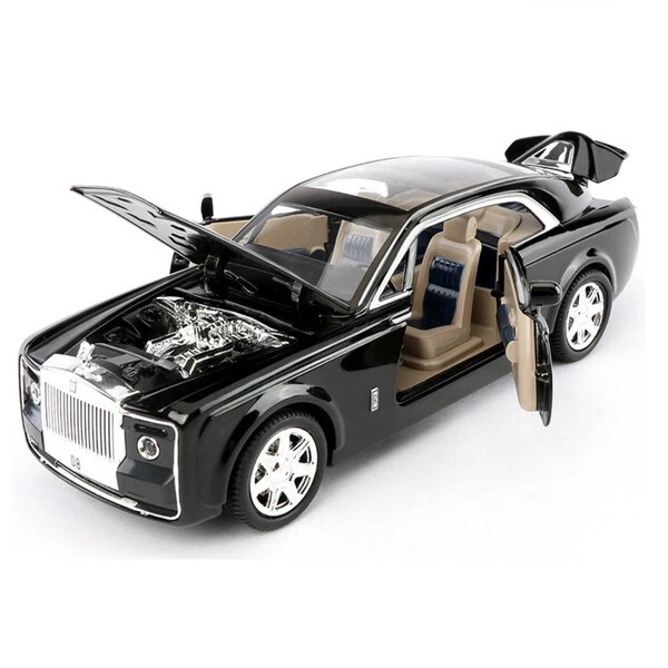 Машинка коллекционная игрушечная ТК Union Group Rolls Royce моделька 1:24 со светом и звуком открываются двери Черный (6916411)
Машинка коллекционная игрушечная ТК Union Group Rolls Royce моделька 1:24 со светом и звуком открываются двери Черный (6916411)