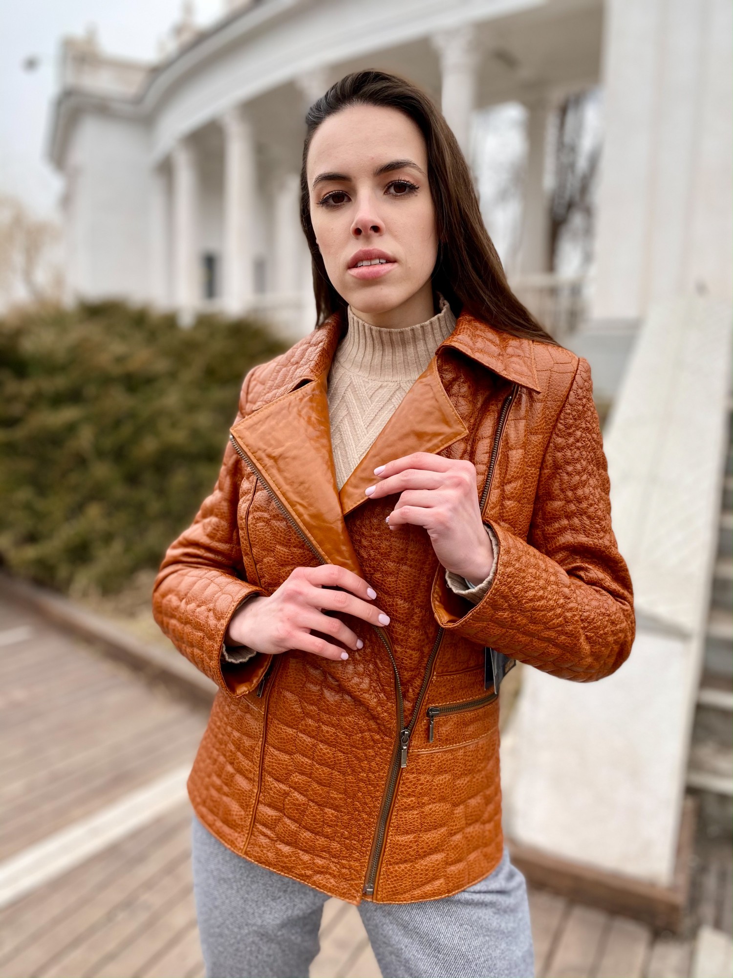 Женская кожаная куртка Arktika 3/4 Рыжий 0267, Женская кожаная куртка Arktika 3/4 S Рыжий 0267
Женская кожаная куртка Arktika 3/4 Рыжий 0267, Женская кожаная куртка Arktika 3/4 S Рыжий 0267