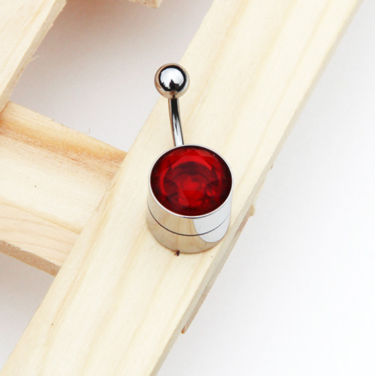 Серьга для пирсинга пупка Shine из медицинской стали с подсветкой, на батарейке, красная
Серьга для пирсинга пупка Shine из медицинской стали с подсветкой, на батарейке, красная