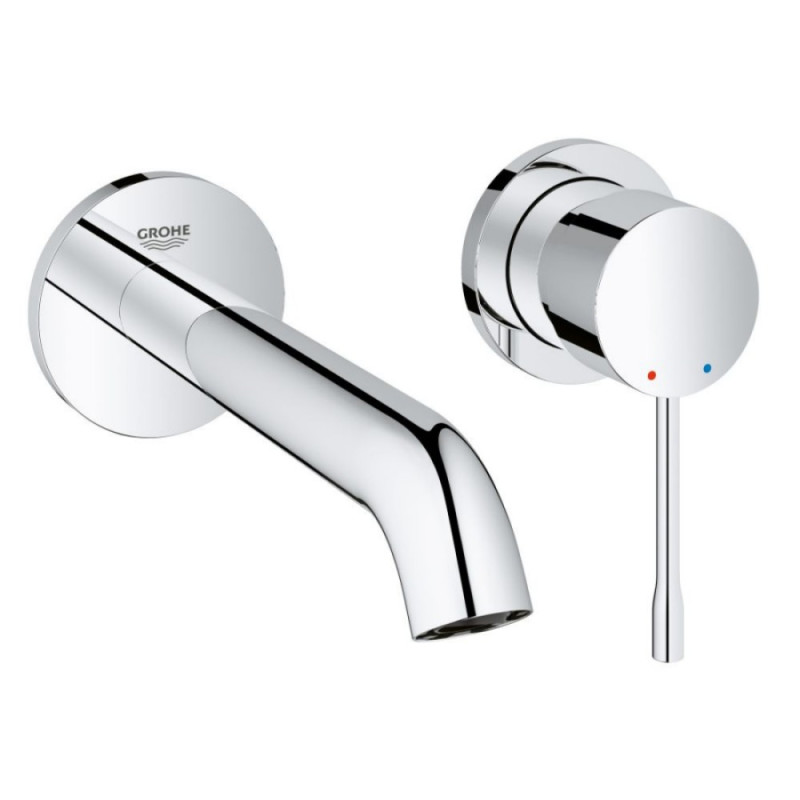 Внешняя часть смесителя для умывальника Grohe Essence New со стены M-Size 19408001
Внешняя часть смесителя для умывальника Grohe Essence New со стены M-Size 19408001