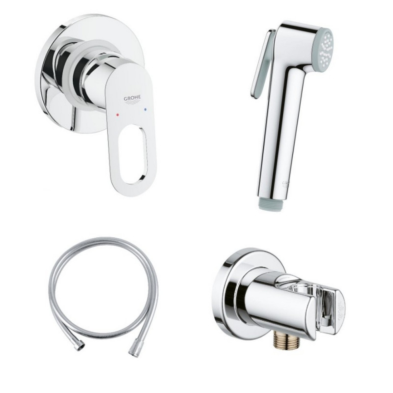 Набор для гигиенического душа Grohe EX BauLoop 111042 (29042000+28364000+27512001+28628000)
Набор для гигиенического душа Grohe EX BauLoop 111042 (29042000+28364000+27512001+28628000)
