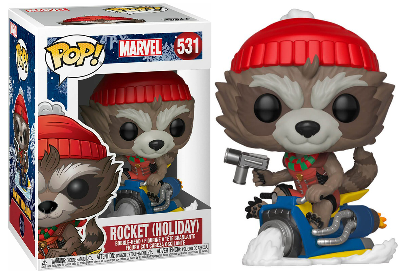 Фигурка Funko Pop Фанко Поп Marvel Holiday Rocket Праздничный Марвел Рокет 10 см MH R 531
Фигурка Funko Pop Фанко Поп Marvel Holiday Rocket Праздничный Марвел Рокет 10 см MH R 531