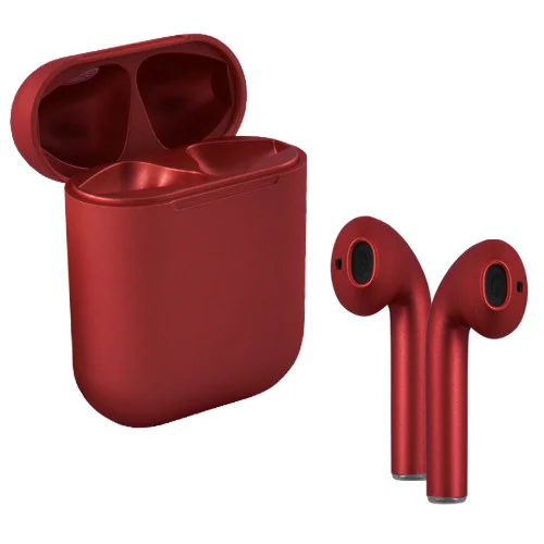 Беспроводные наушники с микрофоном Bluetooth наушники в кейсе inPods 12 Eleven Красный
Беспроводные наушники с микрофоном Bluetooth наушники в кейсе inPods 12 Eleven Красный