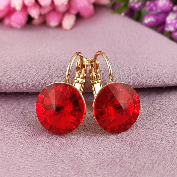 Серьги SWAROVSKI Красный медицинское золото позолота 18К французский замок А/В 7-0143
Серьги SWAROVSKI Красный медицинское золото позолота 18К французский замок А/В 7-0143