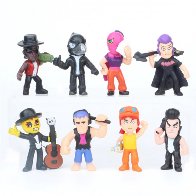 Игровой Набор Фигурок Бравл Старс №3 Brawl Stars 8 шт. Игровых Фигурок 7 см Герои популярной компьютерной игры CH200129
Игровой Набор Фигурок Бравл Старс №3 Brawl Stars 8 шт. Игровых Фигурок 7 см Герои популярной компьютерной игры CH200129