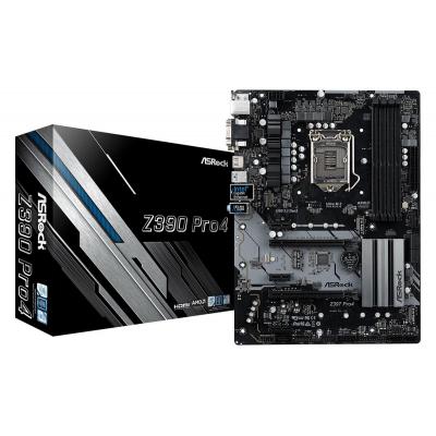 Материнская плата ASRock z390 pro4