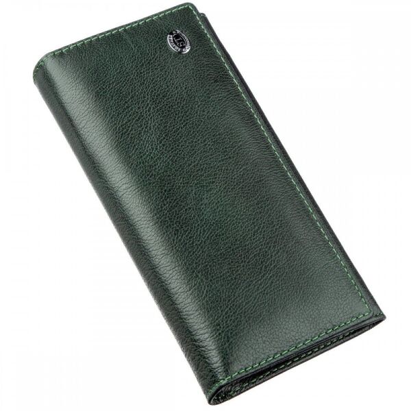 Женский тёмно-зелёный кошелёк из натуральной кожи ST Leather 18857 Темно-зеленый
Женский тёмно-зелёный кошелёк из натуральной кожи ST Leather 18857 Темно-зеленый