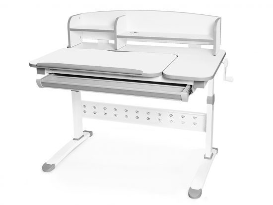 Детский стол Evo-Kids Martin с полкой столешница белая / ножки белые с серым Evo-430 WG с полкой
Детский стол Evo-Kids Martin с полкой столешница белая / ножки белые с серым Evo-430 WG с полкой