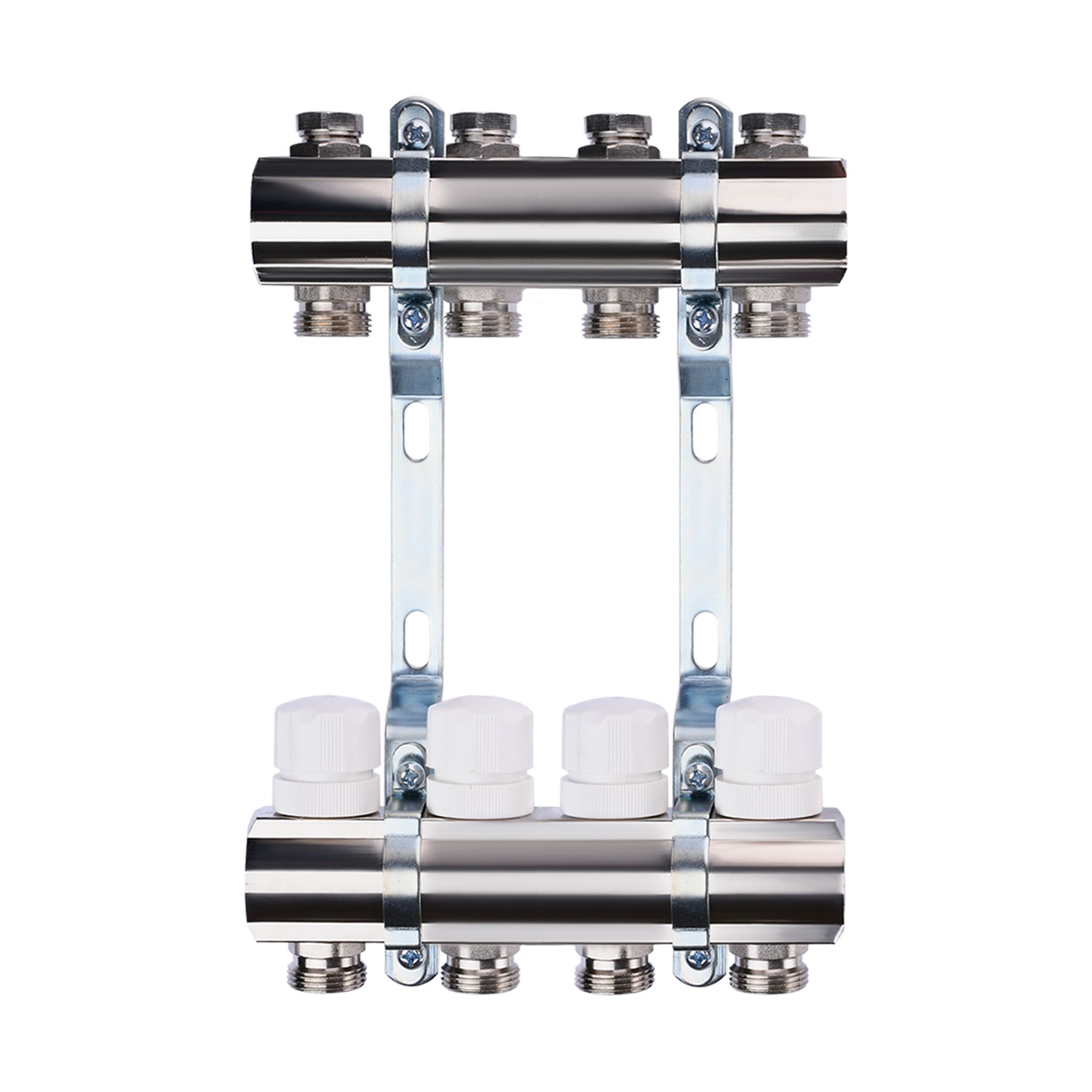 Коллектор с регуляторами и креплением ECO Technology 001B 1"x4 (SX703729)
Коллектор с регуляторами и креплением ECO Technology 001B 1"x4 (SX703729)