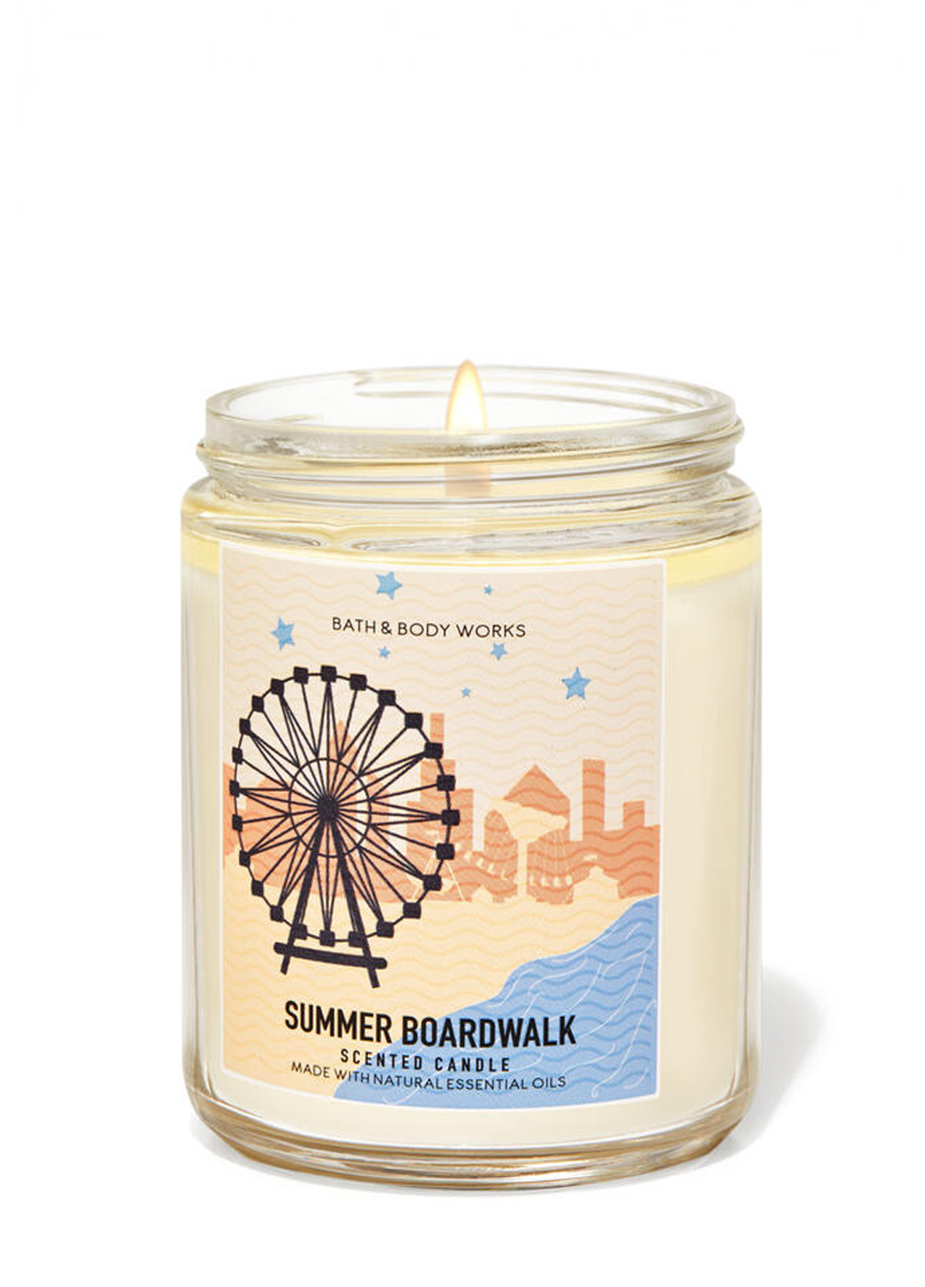 Свеча ароматизированная Bath & Body Works SUMMER BOARDWALK Bath and Body Works BBW0419W 198 г Белый
Свеча ароматизированная Bath & Body Works SUMMER BOARDWALK Bath and Body Works BBW0419W 198 г Белый