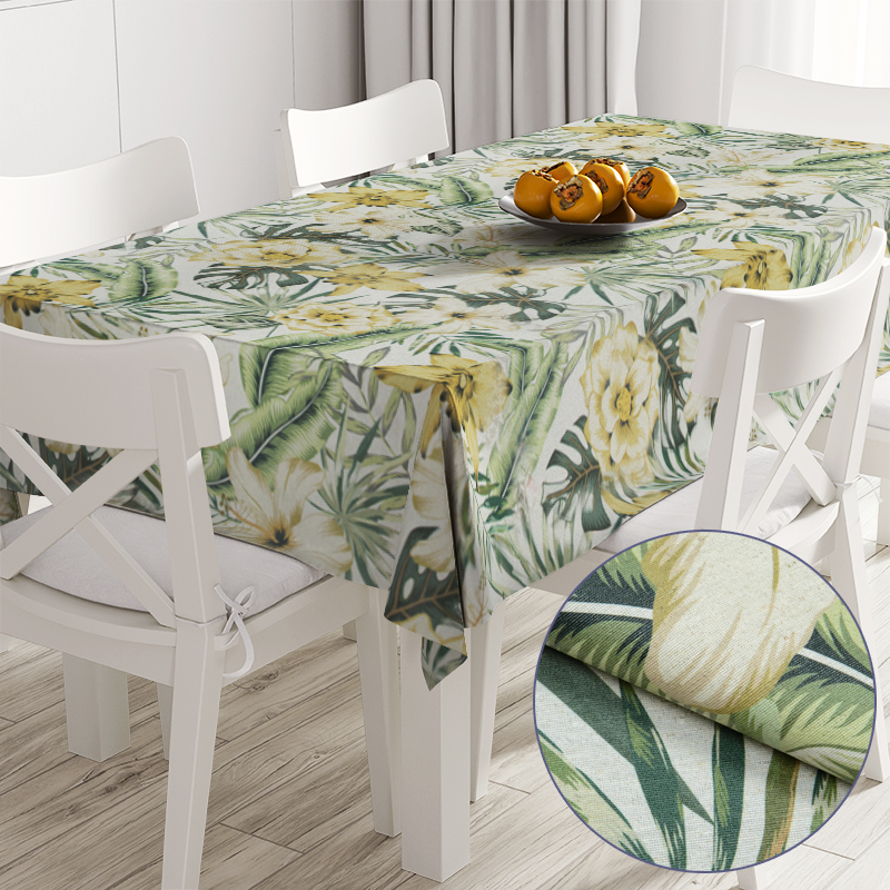 Скатерть с акриловым покрытием Time Textile Amaryllis Желтый, Зеленый TT170076 140x180
Скатерть с акриловым покрытием Time Textile Amaryllis Желтый, Зеленый TT170076 140x180