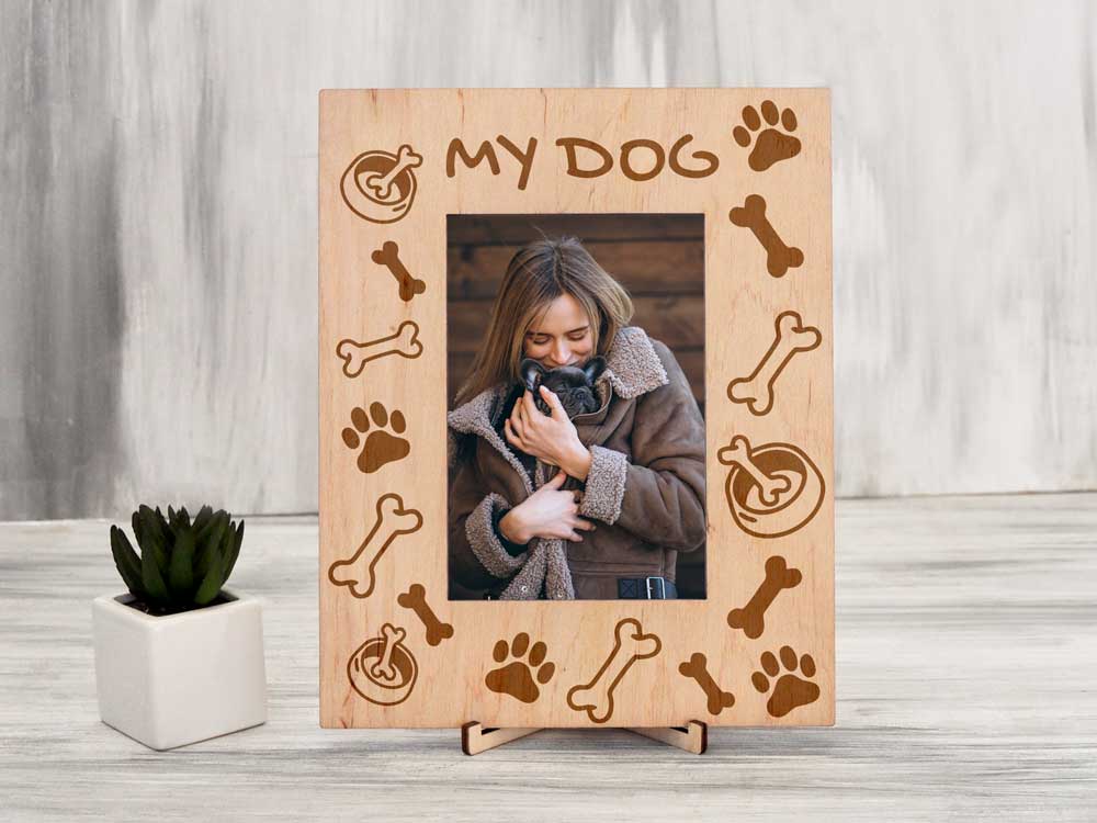 Фоторамка из натурального дерева с гравировкой "My Dog" 15х21, вертикальная, Светлое дерево WOODPRESENT
Фоторамка из натурального дерева с гравировкой "My Dog" 15х21, вертикальная, Светлое дерево WOODPRESENT