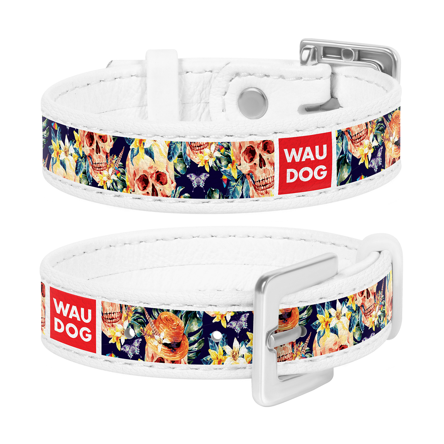 Браслет WAUDOG Design с рисунком "Гламурные черепа", премиум кожа 17-23 см 15 мм Белый (0323-0052-15)
Браслет WAUDOG Design с рисунком "Гламурные черепа", премиум кожа 17-23 см 15 мм Белый (0323-0052-15)