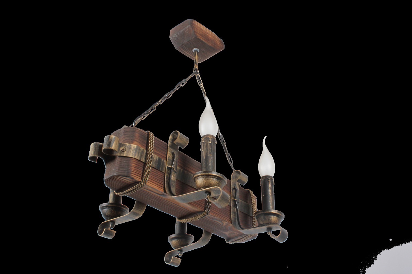 Люстра деревянная Mr.Grizzly - style ковка -690324 
Люстра деревянная Mr.Grizzly - style ковка -690324