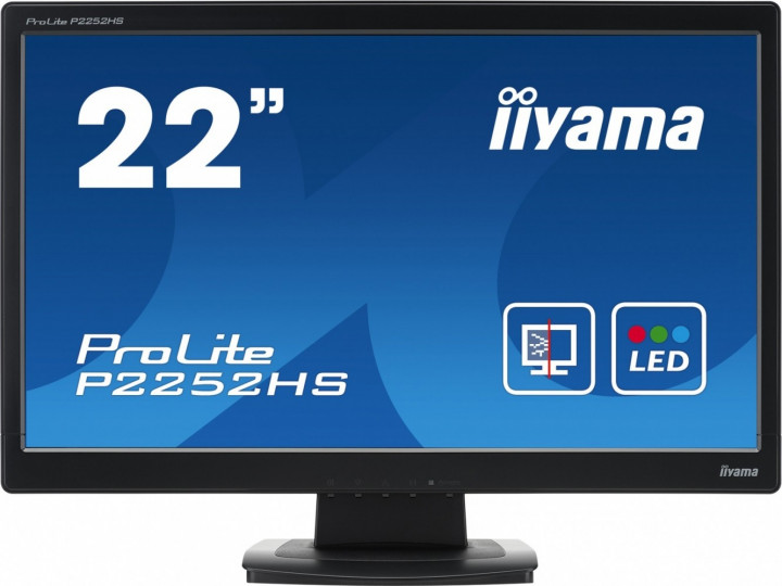 Монитор iiyama 22'' ProLite P2252HS-B1
Монитор iiyama 22'' ProLite P2252HS-B1