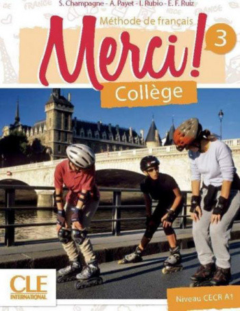 MERCI! College 3. Niveau A2. Livre de l`eleve + cahier d`activites (+ DVD) 
MERCI! College 3. Niveau A2. Livre de l`eleve + cahier d`activites (+ DVD)