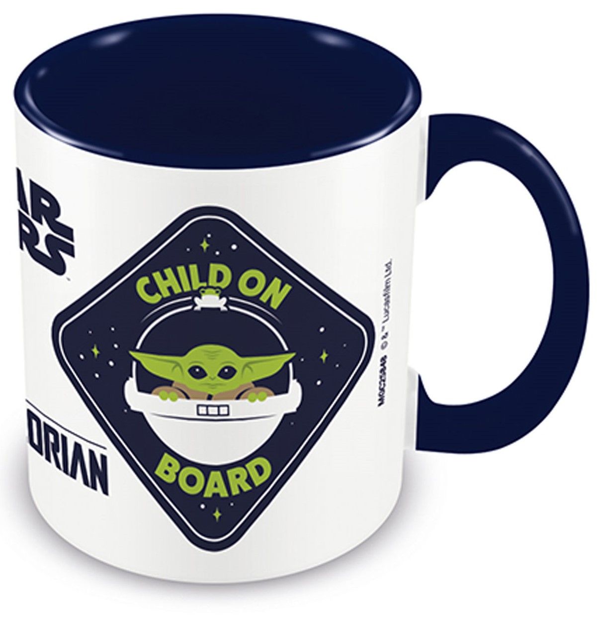 Чашка Pyramid International Star Wars: The Mandalorian - Child On Board Blue Mug 315 ml
Чашка Pyramid International Star Wars: The Mandalorian - Child On Board Blue Mug 315 ml