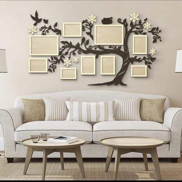 Семейное дерево для фотографий 9 рамок LikeWood Family Tree L 150 × 83 см Темный Орех и светлые рамки
Семейное дерево для фотографий 9 рамок LikeWood Family Tree L 150 × 83 см Темный Орех и светлые рамки