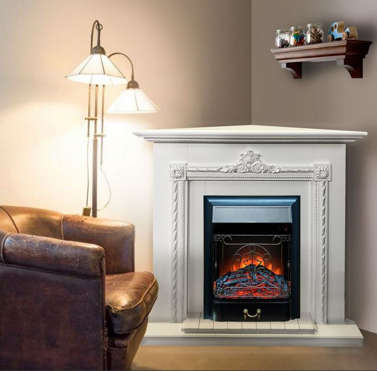 Угловой каминокомплект Fireplace Онтарио Белый эффект мерцающих дров со звуком и обогревом
Угловой каминокомплект Fireplace Онтарио Белый эффект мерцающих дров со звуком и обогревом